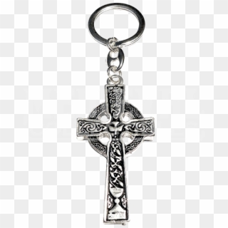 Celtic Cross Key Chain - Cross Keychain Png Clipart
