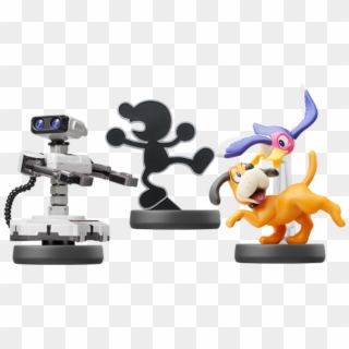 Nintendo Has Shared A Bit More Information For Japanese - Super Smash Bros Amiibo Duck Hunt Clipart