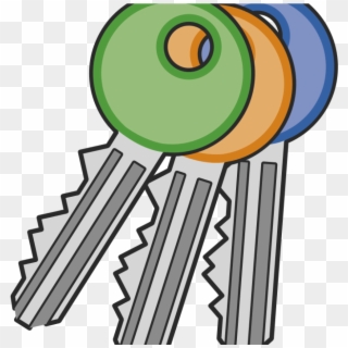 Free Clipart Of A Fancy Skeleton Key Clip Art - Clip Art Of Key - Png Download