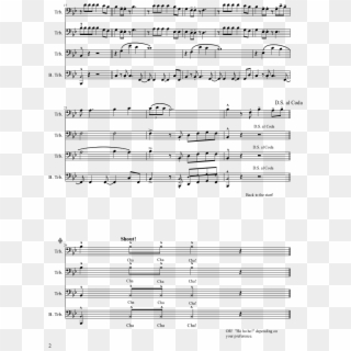 Feliz Navidad Sheet Music Composed By Joe Feliciano - Feliz Navidad Sheet Music For A Trombone Clipart