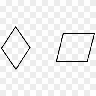 800px-rhombus - Rhombus Black And White Clipart