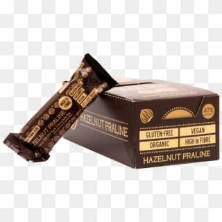 Organic Hazelnut Praline Dark Chocolate Bar - Chocolate Clipart