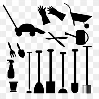 Clipart - Simple Farming Tools And Their Uses - Png Download