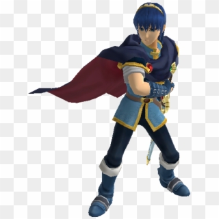 Marth Render - Figurine Clipart