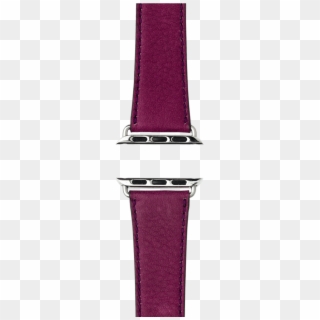 Apple Watch Band Sauvage Leather Purple - Strap Clipart