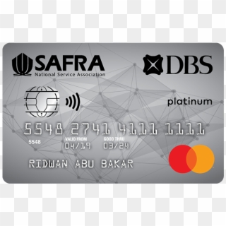 Safra Dbs Debit Card - Safra Tampines Clipart