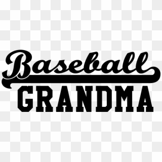 Baseball Grandma - Baseball Grandpa Svg Clipart