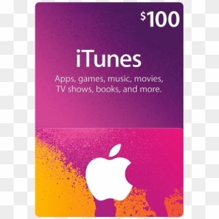 Itunes Us Gift Card $100 - Itunes Gift Card 100 50 Clipart