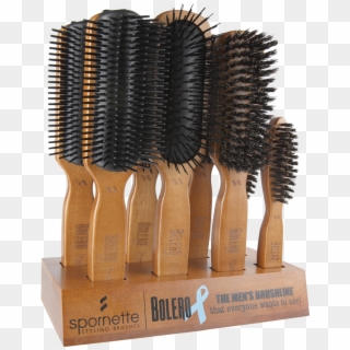 Spornette Bolero Wood Display - Toothbrush Clipart