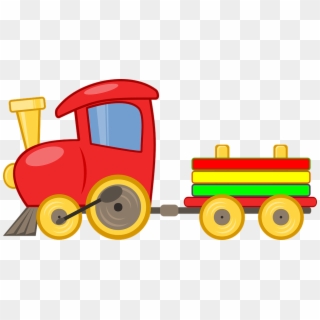 Toy Train Png Free - Train Toy Clipart Transparent Png