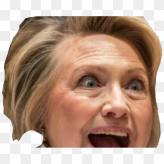 Head Clipart Hillary Clinton - Hillary Clinton Transparent Background - Png Download