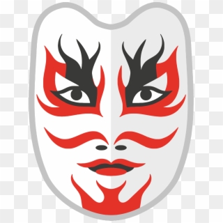 This Free Icons Png Design Of Japanese Mask Clipart