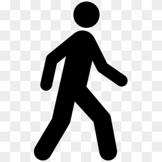 Stick - Walking Man Icon Png Clipart