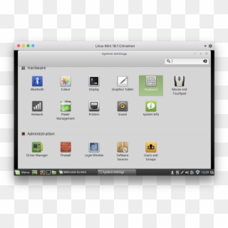 Images/mint 2 Select Keyboard-en - Informacion Del Sistema Linux Clipart