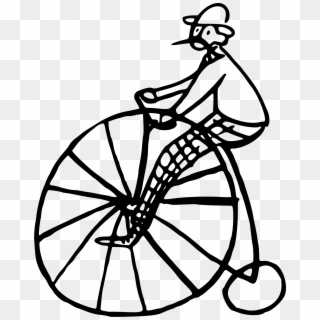 Big Image - Penny Farthing Bike Png Clipart