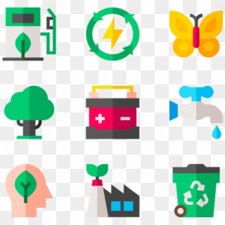 Ecology - Eco Fuel Icon Clipart