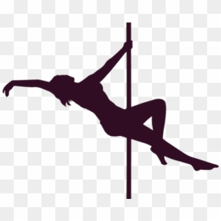 Pole Dancer Silhouette Vector Png Clipart