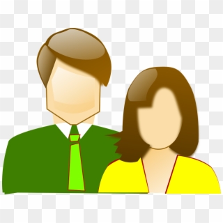 Couple Two Parents - Mom And Dad Clipart - Png Download