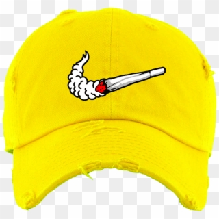 Pg Dad Hat Swoosh Yellow Dad Hat - Baseball Cap Clipart