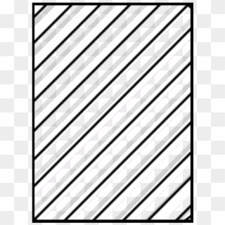 Square Rectangle Stripes Black White Transparent Border - Black-and-white Clipart