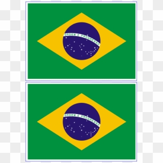 Free Printable Brazil Flag With Free Brazil Flag Templates - Printable Brazil Small Flag Clipart