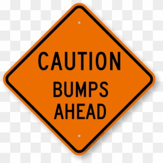 Bumps Ahead Caution Sign Bumps Ahead Caution Sign - Sign Clipart