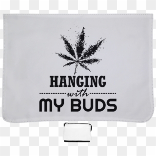 Hanging With My Buds Messenger Bag - Label Clipart