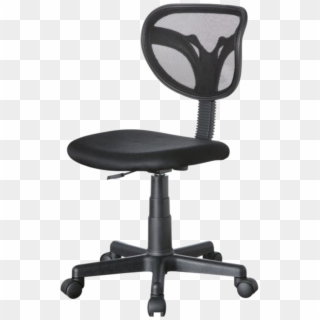 Black Mesh Fabric Office Chair - Bureaustoel Camouflage Clipart