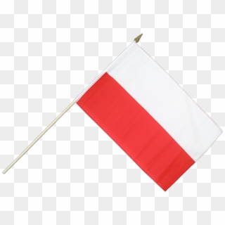 Unusual Flag Of Poland Hand Waving Royal Flags - Flag Clipart