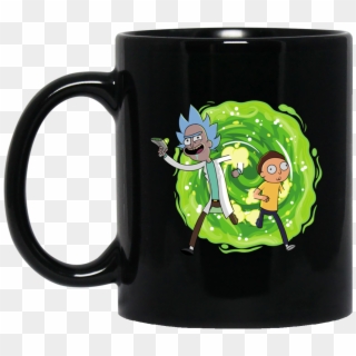 Rick And Morty Portal Heat Reactive Mug Clipart