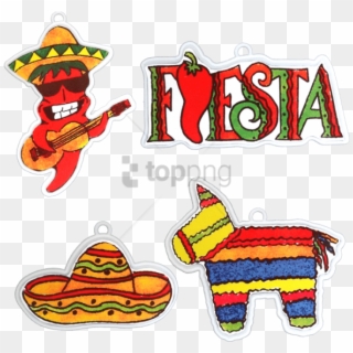 Free Png Download Fiesta Party Accessory Pack 4 Designs Clipart