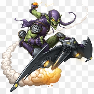 Green Goblin - Marvel Spiderman Green Goblin Clipart
