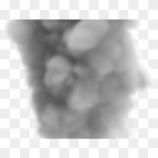 Gray Clipart Smoke Cloud - Monochrome - Png Download