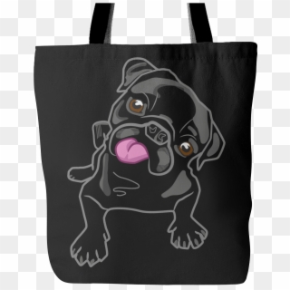 Get This Pug Tote At Passionatepug For Only $19 - Vegan Cloth Tote Bag Clipart