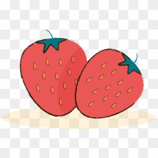 Strawberry Fruit Hand Drawn Cartoon Png And Vector Clipart