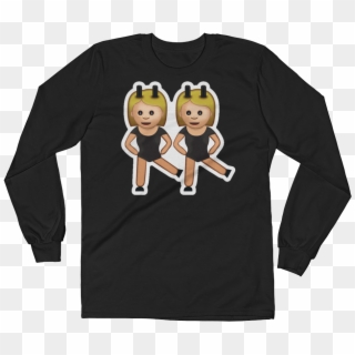 Men's Emoji Long Sleeve T Shirt - Celebrity Twins In The Philippines Clipart