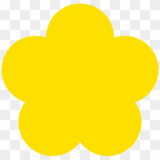 Yellow Flower Logos - Heart Clipart