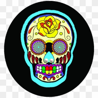 Crazy Tire Covers In Pinterest - Sugar Skull Tattoo Clipart