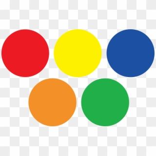 Colors Clipart Colorful Circle - Color Circles Clipart - Png Download