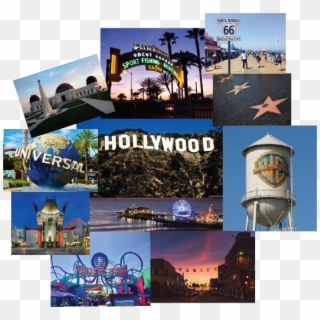 The World And Each Year 25 Million Tourists Flock To - Hollywood Sign Clipart