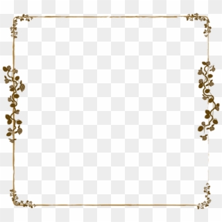 640 X 640 1 - Rose Gold Border Png Clipart