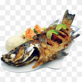 Fried Fish Dinner - Transparent Fried Fish Png Clipart