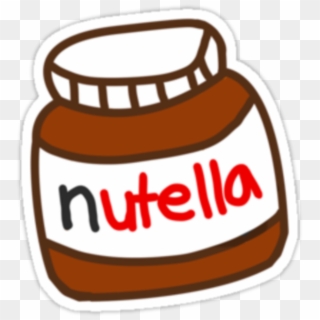Nutella Clipart Tumbler - Stickers Nutella - Png Download
