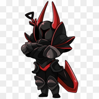 Black Knight, Hat Knight And King Knight From Shovel - Black Knight Shovel Knight Clipart