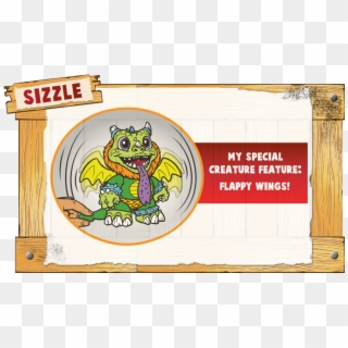Crate Creatures Surprise Sizzle - Am Just A Little Creature I Cannot Change This Clipart