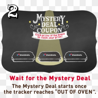 Wait For The Mystery Deal The Mystery Deal Starts Once - Mystery Deal Coupon Clipart