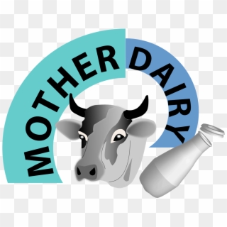 India Clipart Number - Mother Dairy Cow Logo - Png Download