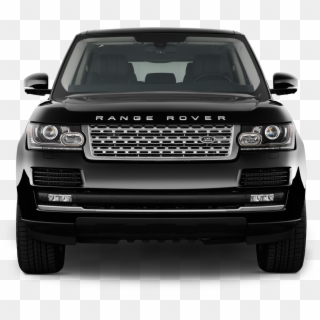 Black Car Land Rover Free Cut Out - Range Rover 2017 Front Clipart