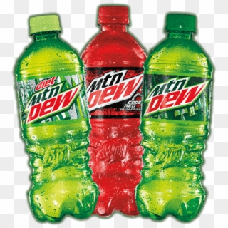Mike's Drink Selection - Mountain Dew 20 Oz Bottles Clipart