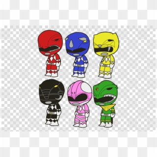 Download Power Ranger Black Cartoon Clipart Tommy Oliver - Power Ranger Mighty Morphin Drawing - Png Download